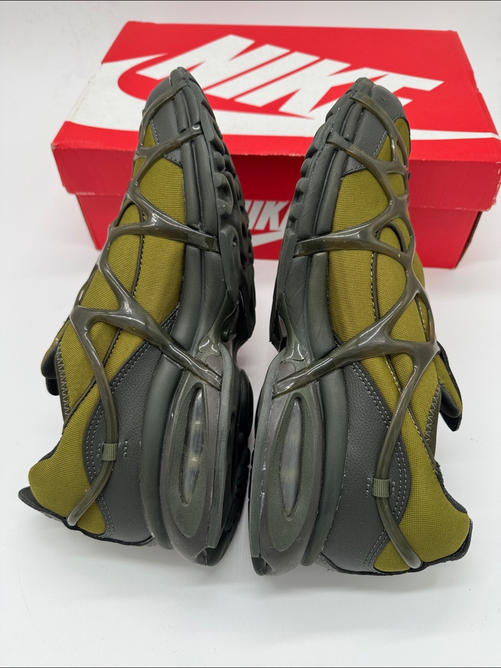 Nike Men's Air Kukini Casual Shoes in Green/Pilgrim - Picture 6 of 8